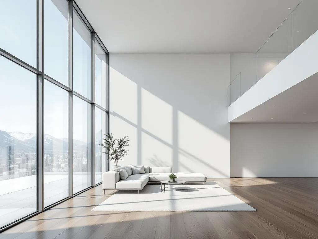 高断熱・高気密性能を体感できる快適な室内空間